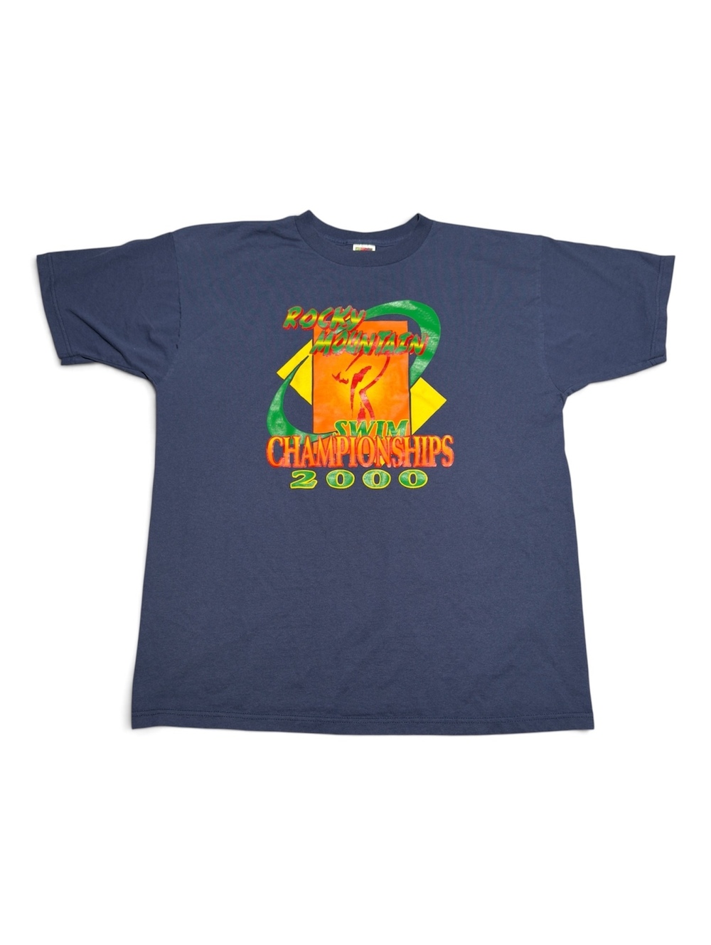 Vintage 2000 Rocky Mountain Swim Championships T-Shirt XL